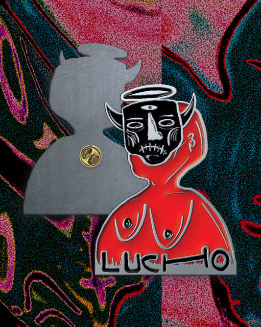 Evil Lucho - Enamel pin