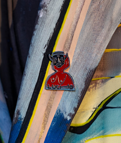 Evil Lucho - Enamel pin