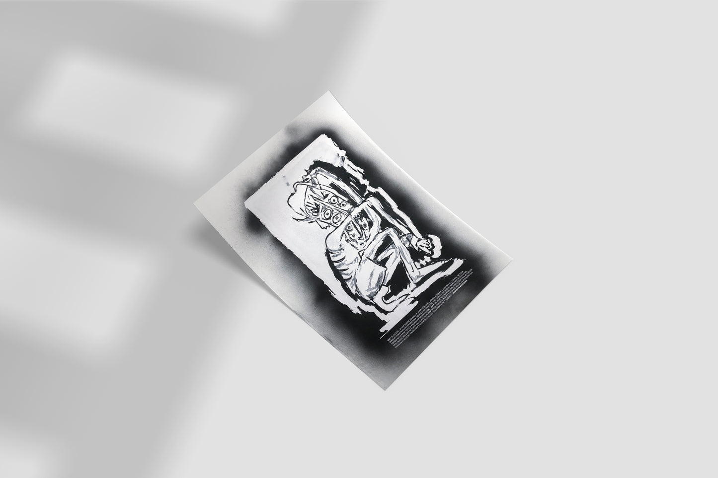 El Viajante (1/15) - Serigrafía en Blanco y negro