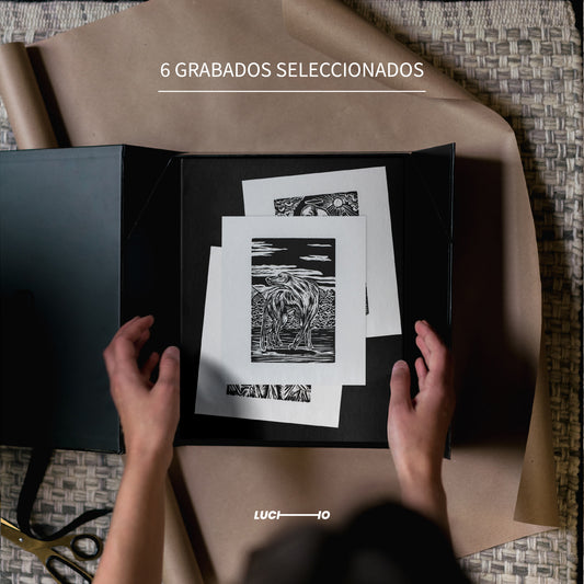 Seis grabados seleccionados