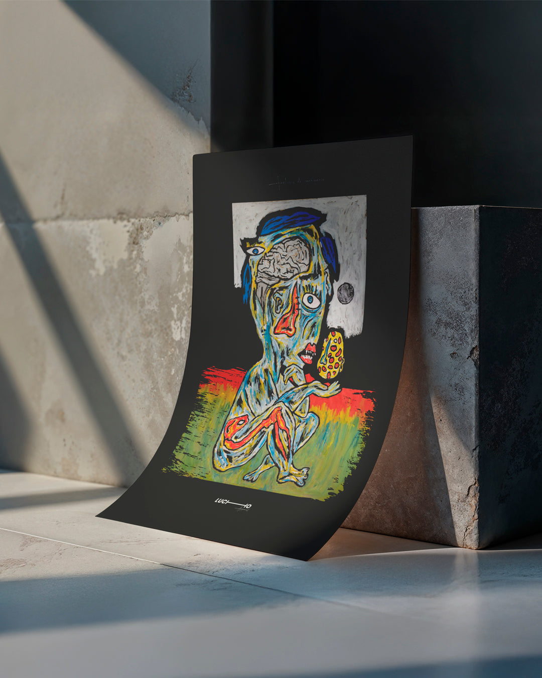 Serigrafía "Análisis de conciencia"