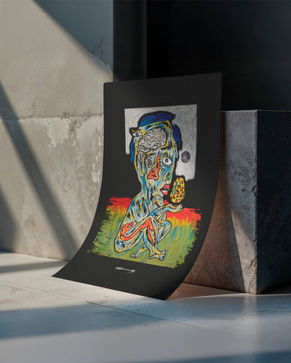 Serigrafía "Análisis de conciencia"